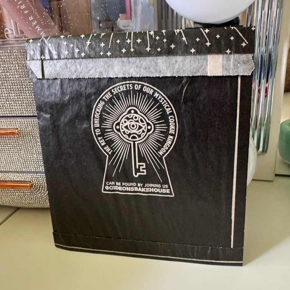 Gideon’s Bakehouse June 2022 Misprint June 2021 PRIDE Menu Card and Branded Bag